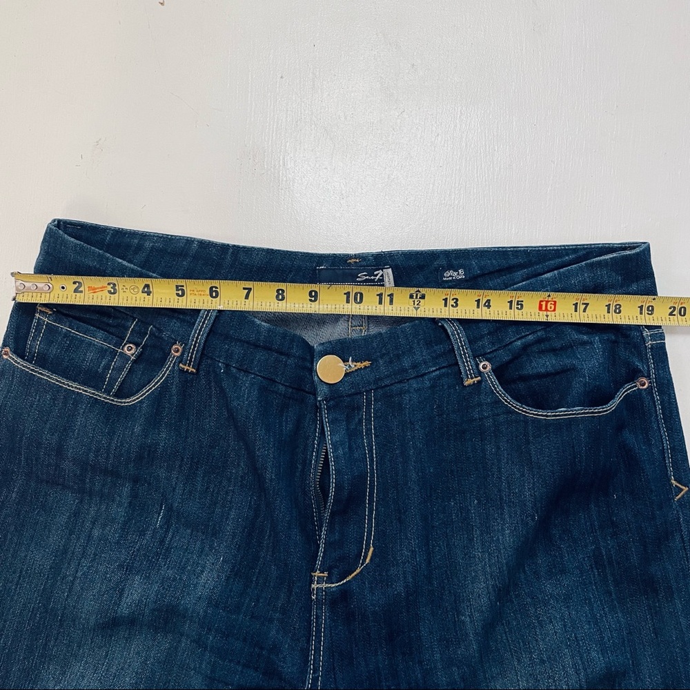 SEVEN 7 JEAN DENIM SIZE 16 boot cut - Picture 11 of 11